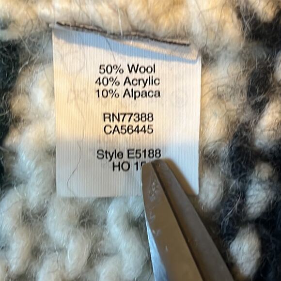 Madewell Hand Knit Cardigan Sweater Size Small - Picture 6 of 6